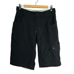 Men's Black Cargo Shorts
